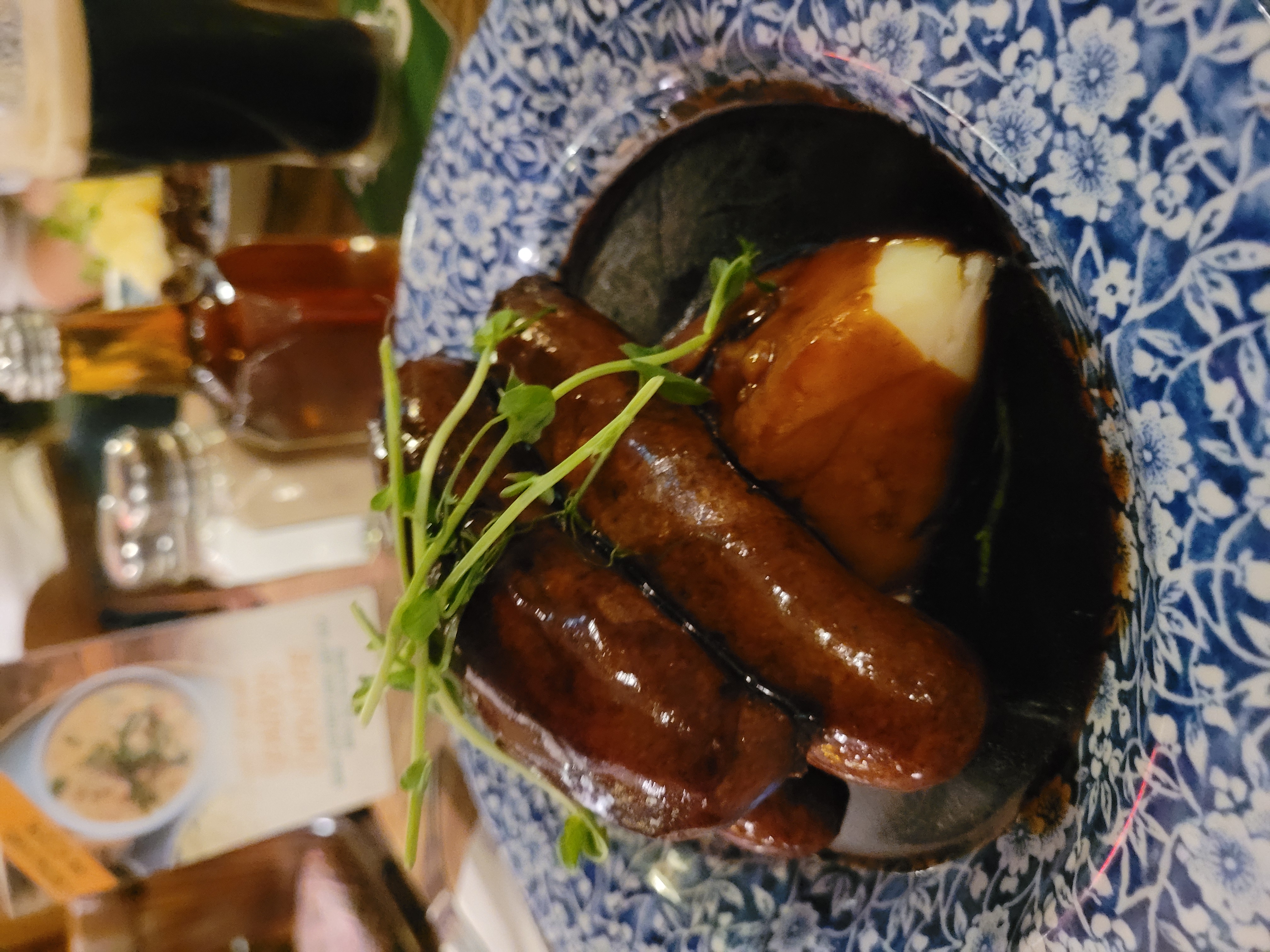 Saucisses sauce gravy